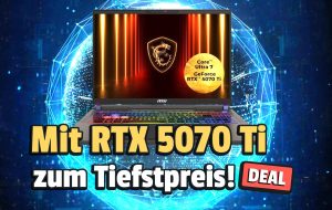 لپ تاپ بازی با RTX 5070 TI با قیمت پایین در پیشنهاد آمازون