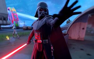 Fortnite یک نفرین Darth Vader را آورد ، که گفت چیزهای ممنوعه و به زودی می توانید خود را بسازید ، صحبت کردن با NPCS