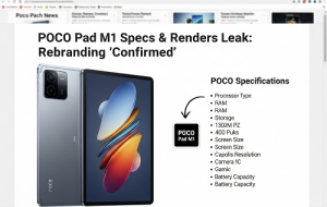 مشخصات و رندرهای پوکو پد M1 لو رفت، تغییر برند «تأیید شد»!