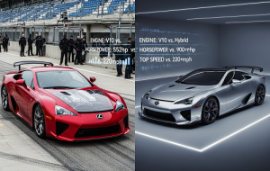 LFA بازگشت: LFA جدید در مقایسه با مدل قبلی V10 آن چگونه است؟